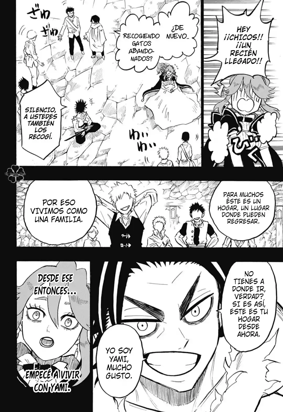 Black Clover: Quartet Knights Capitulo 60: Encuentro y... página 7