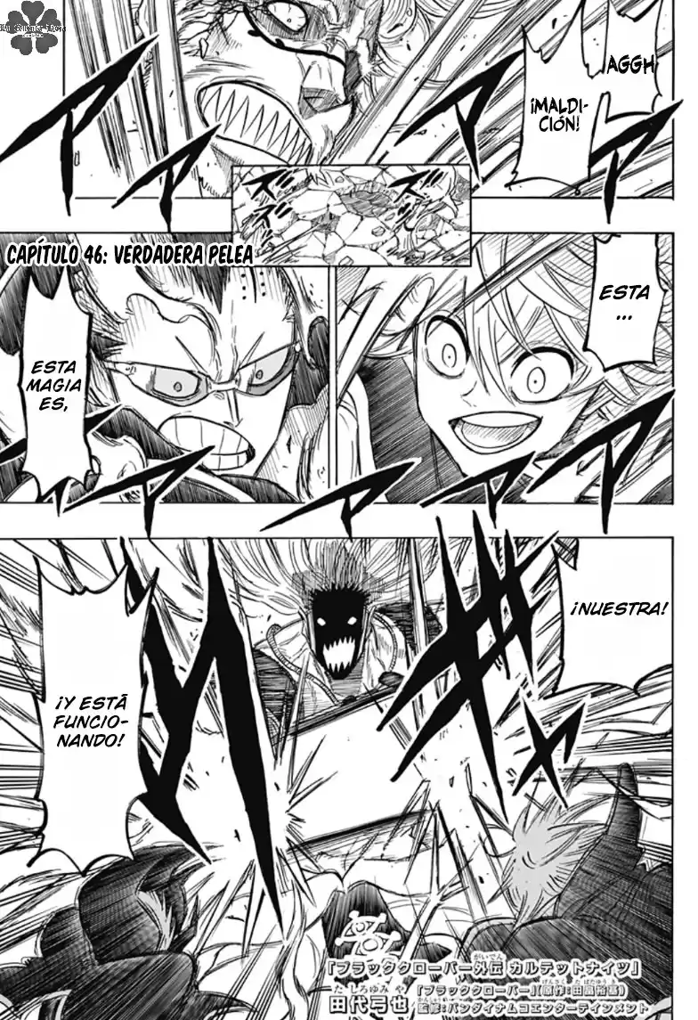 Black Clover: Quartet Knights Capitulo 46: Verdadera Pelea página 2