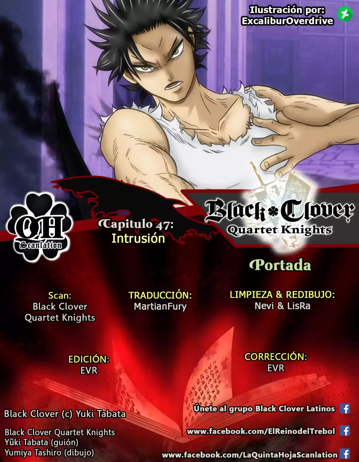 Black Clover: Quartet Knights Capitulo 47: Intrusión página 1