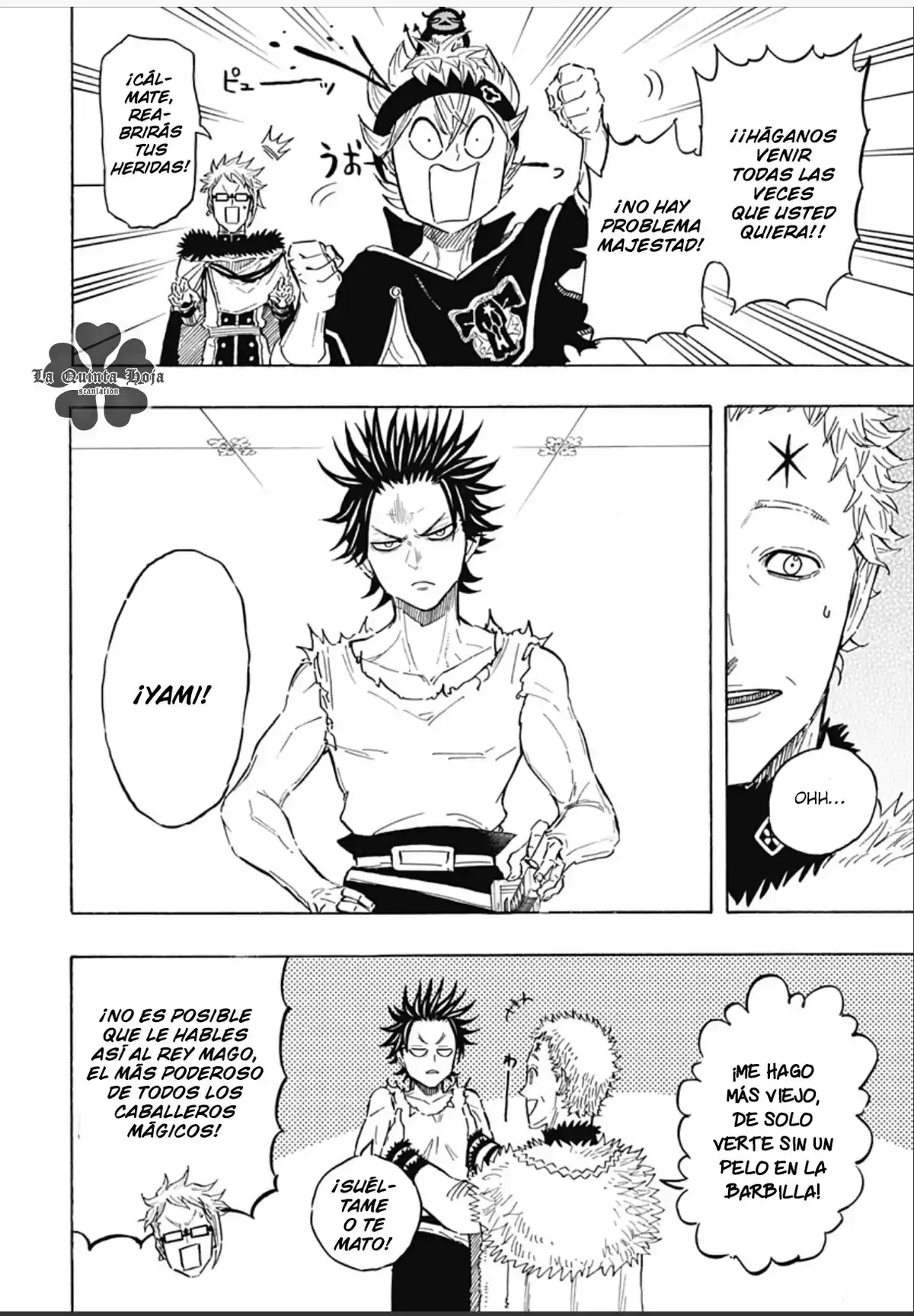 Black Clover: Quartet Knights Capitulo 11: En la ciudad real página 3