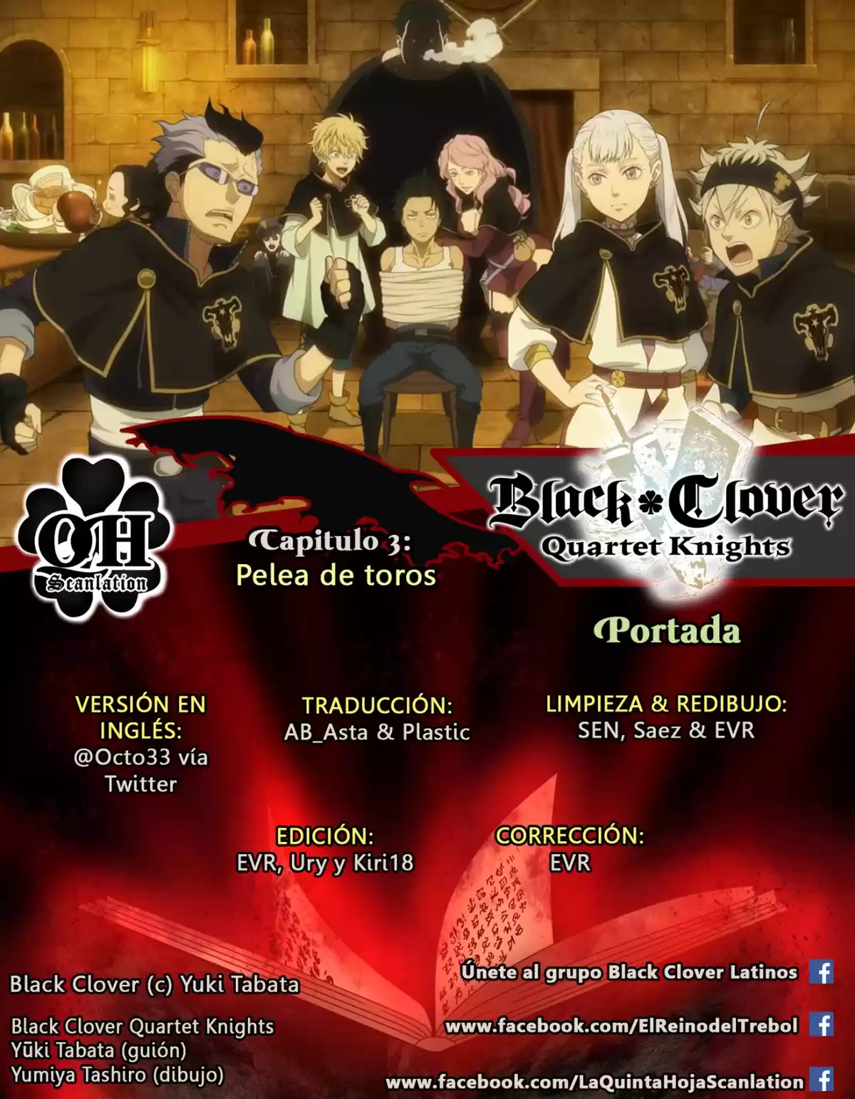 Black Clover: Quartet Knights Capitulo 3: Pelea de toros página 1