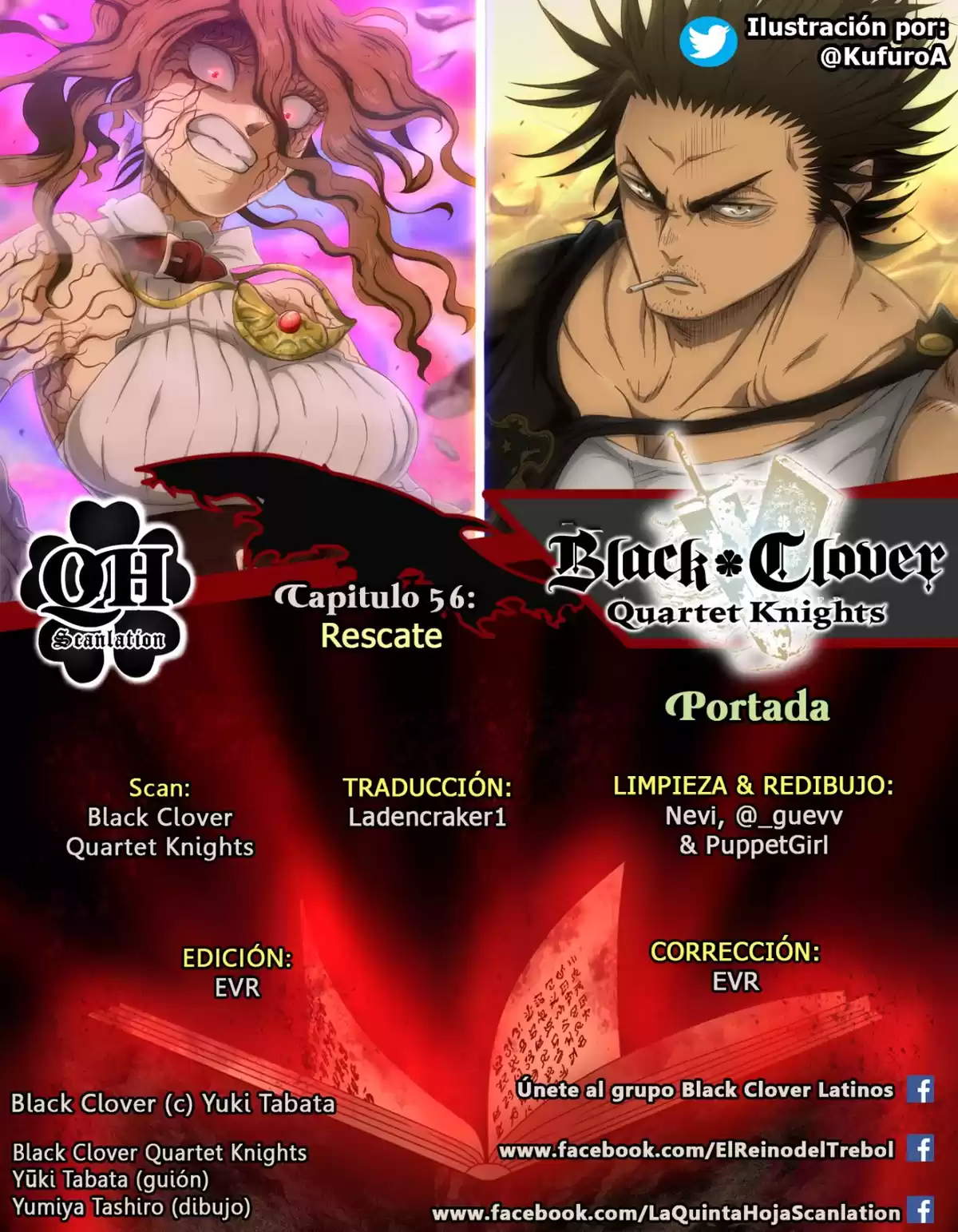 Black Clover: Quartet Knights Capitulo 56: Rescate página 1