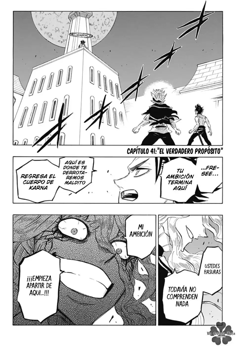 Black Clover: Quartet Knights Capitulo 41: El verdadero propósito página 2