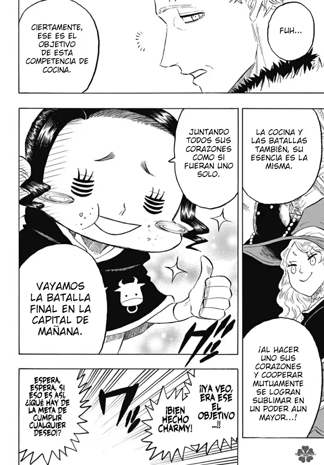 Black Clover: Quartet Knights Capitulo 37: ¿Ardiente? Batalla página 11