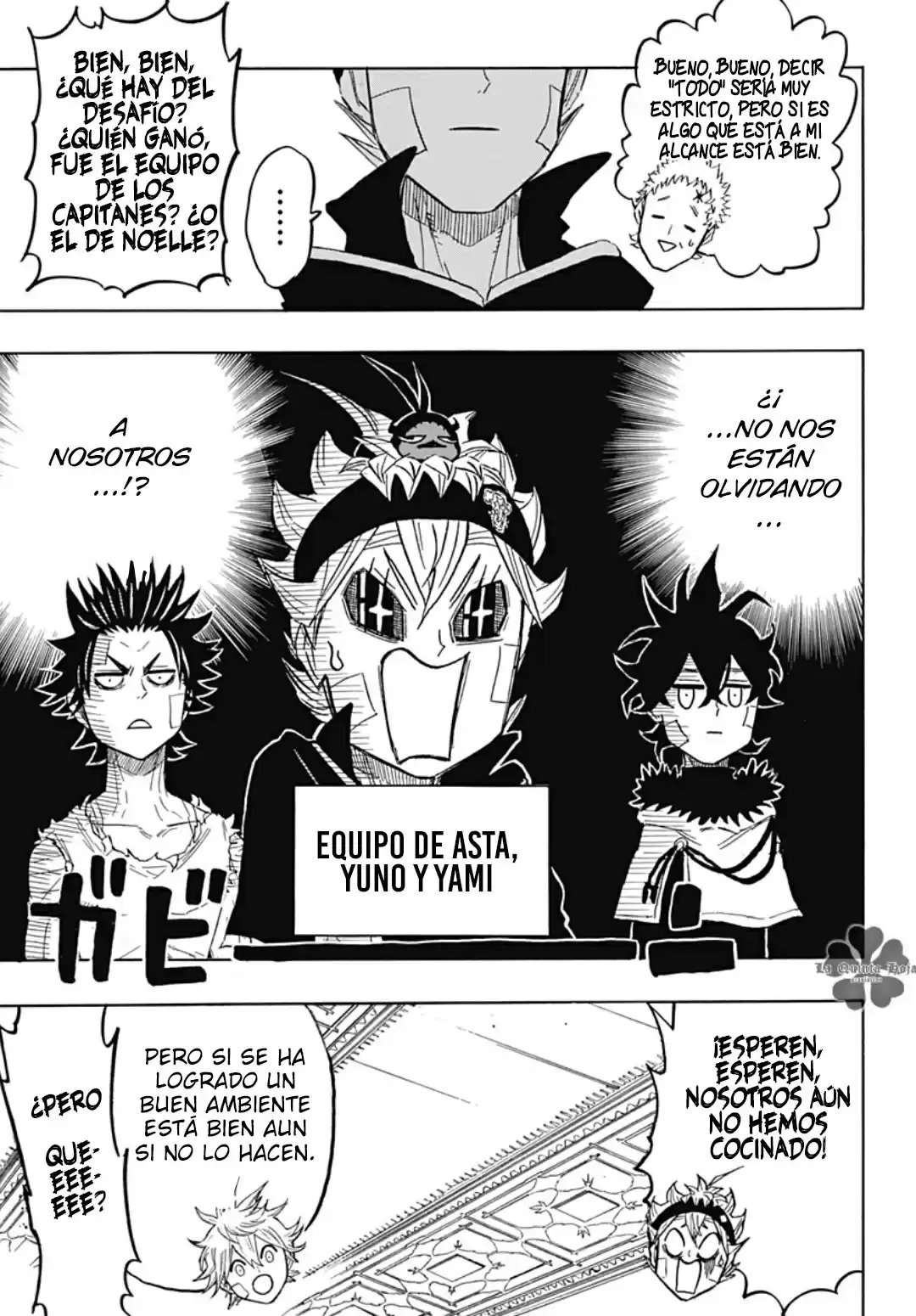 Black Clover: Quartet Knights Capitulo 37: ¿Ardiente? Batalla página 12