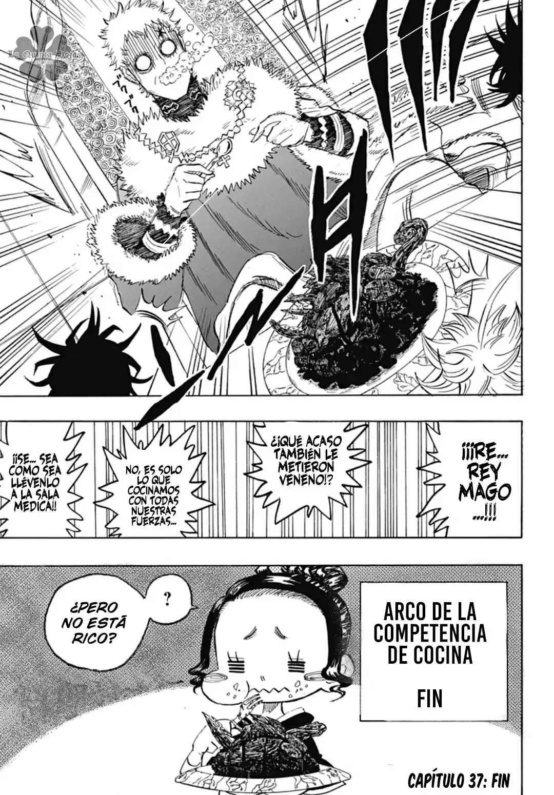 Black Clover: Quartet Knights Capitulo 37: ¿Ardiente? Batalla página 14