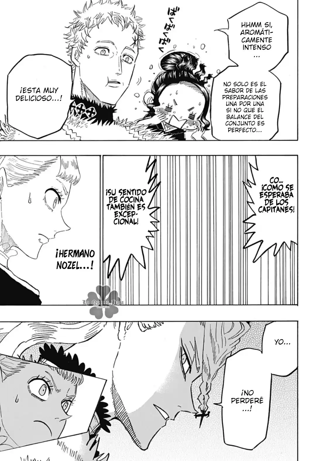 Black Clover: Quartet Knights Capitulo 37: ¿Ardiente? Batalla página 6