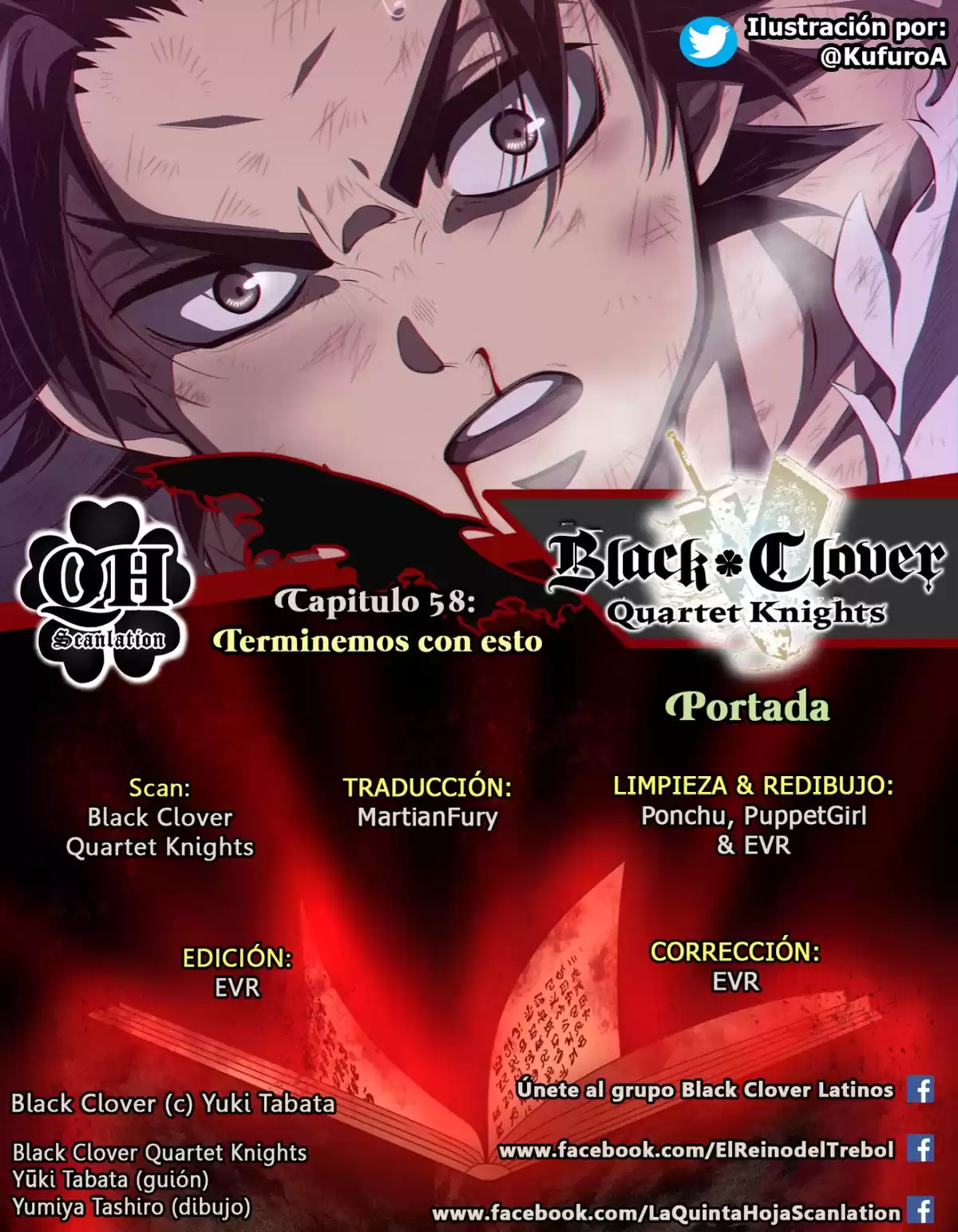 Black Clover: Quartet Knights Capitulo 58: Terminemos con esto página 1