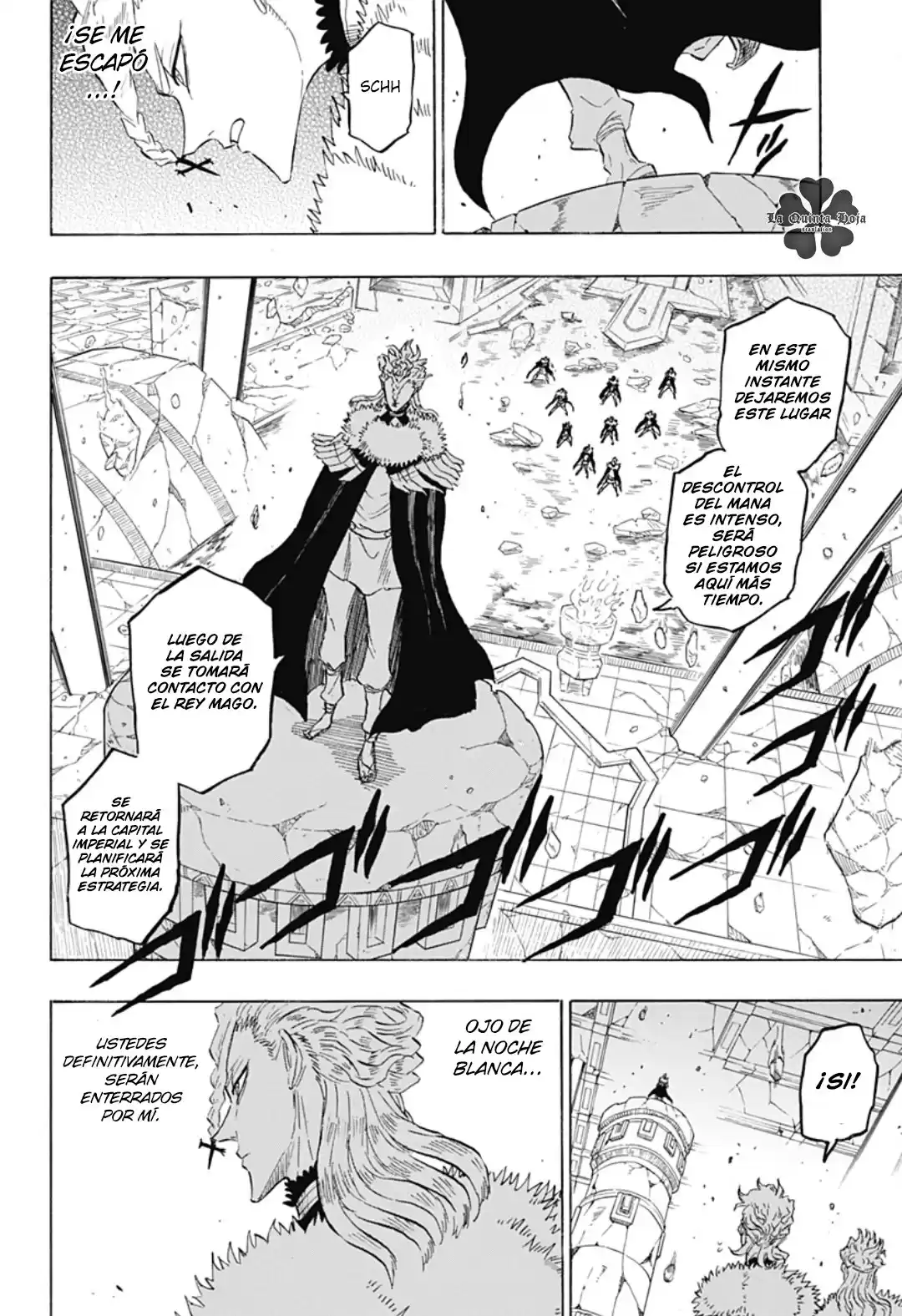 Black Clover: Quartet Knights Capitulo 33: Fin de la misión página 7