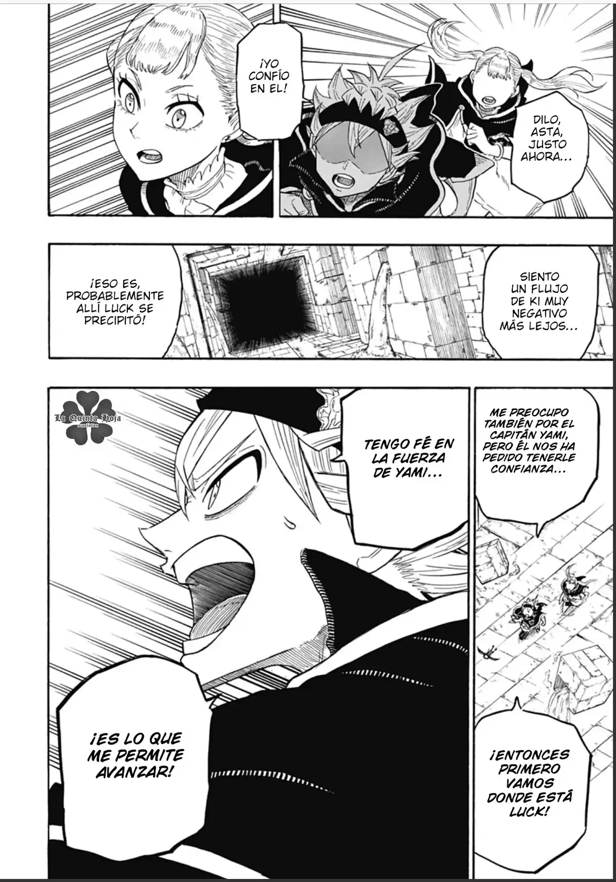 Black Clover: Quartet Knights Capitulo 19: Por el equipo página 3