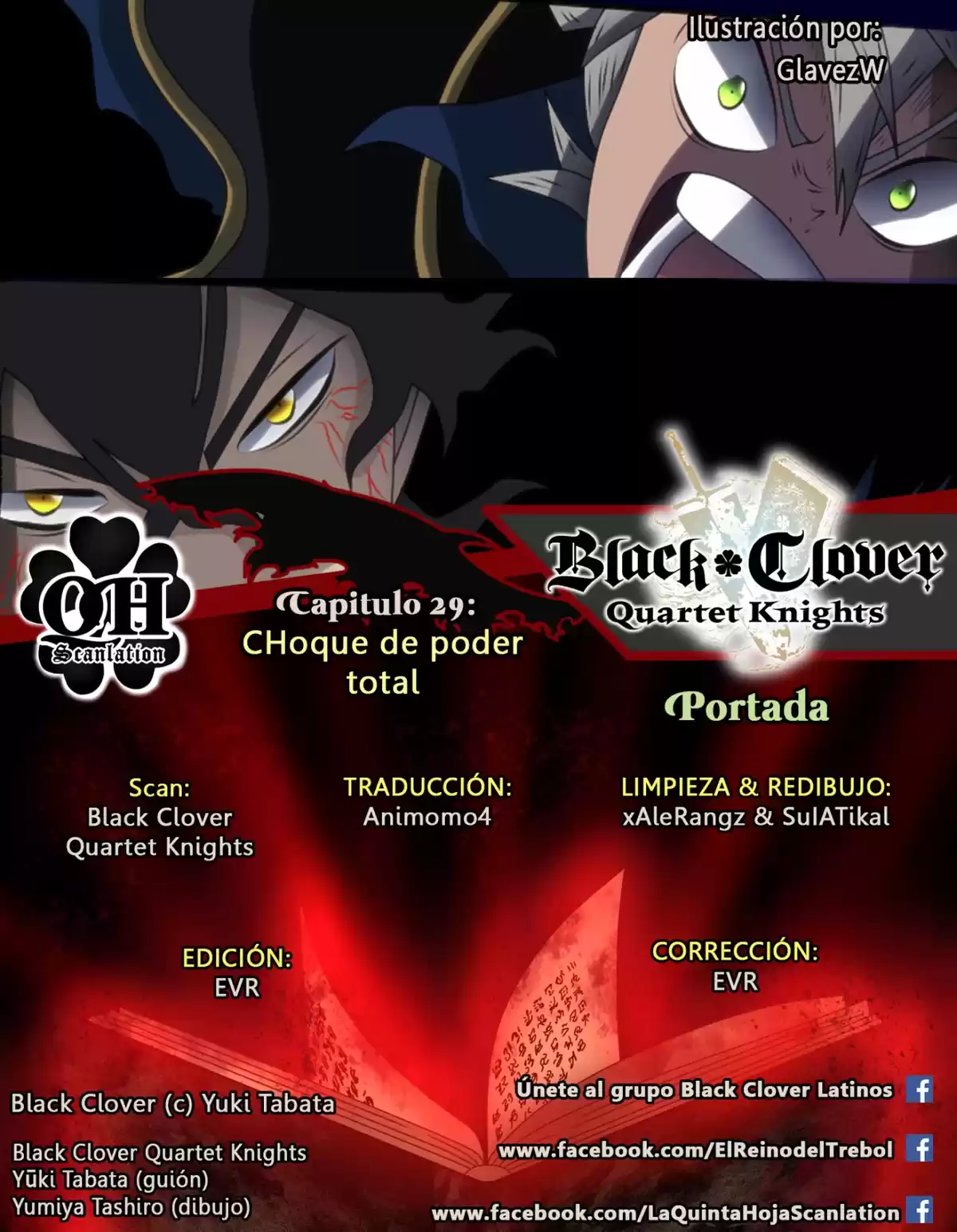 Black Clover: Quartet Knights Capitulo 29: Choque total de poder página 1