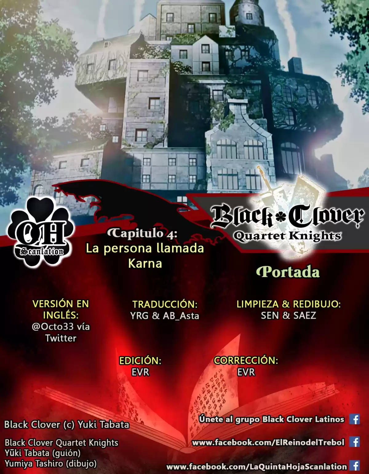 Black Clover: Quartet Knights Capitulo 4: La persona llamada Karna página 1