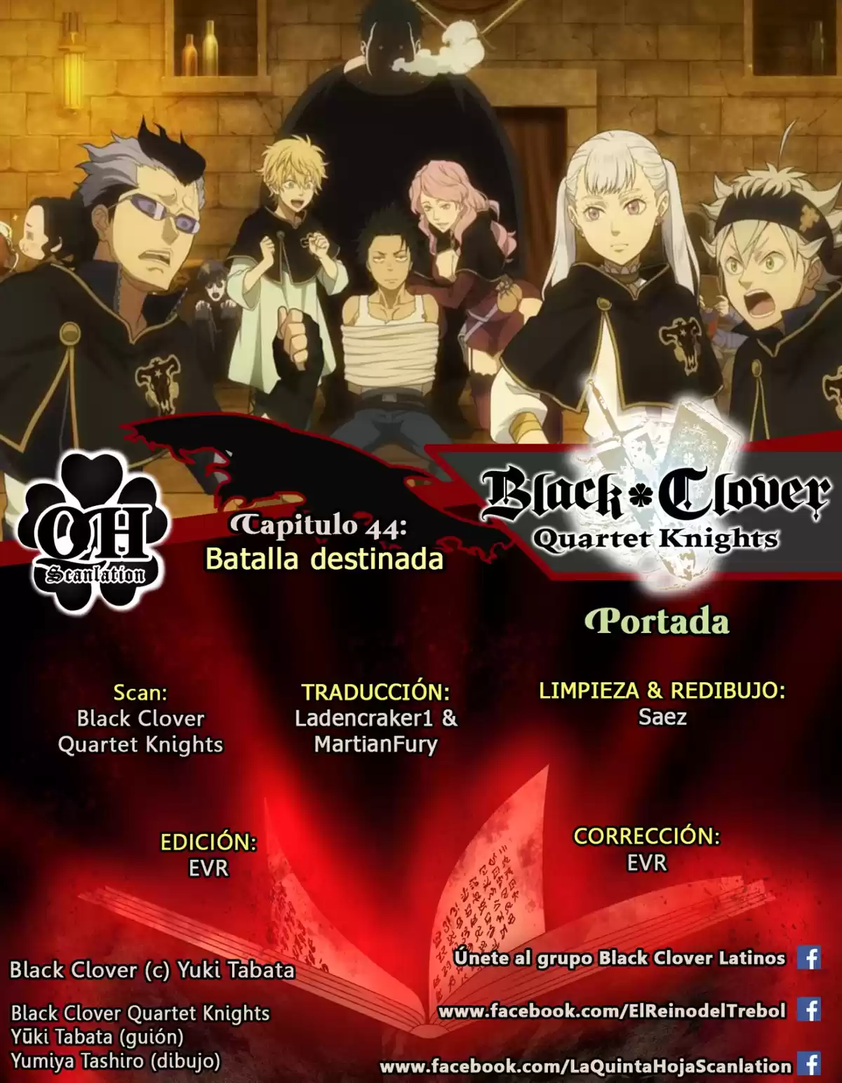 Black Clover: Quartet Knights Capitulo 44: Batalla destinada página 1