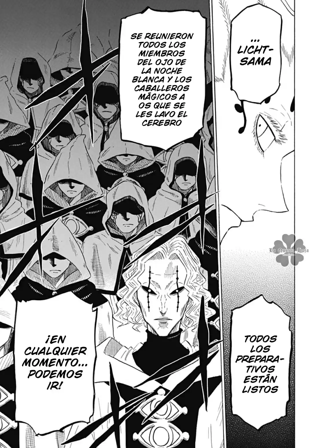 Black Clover: Quartet Knights Capitulo 38: Comienza la batalla escarlata página 4