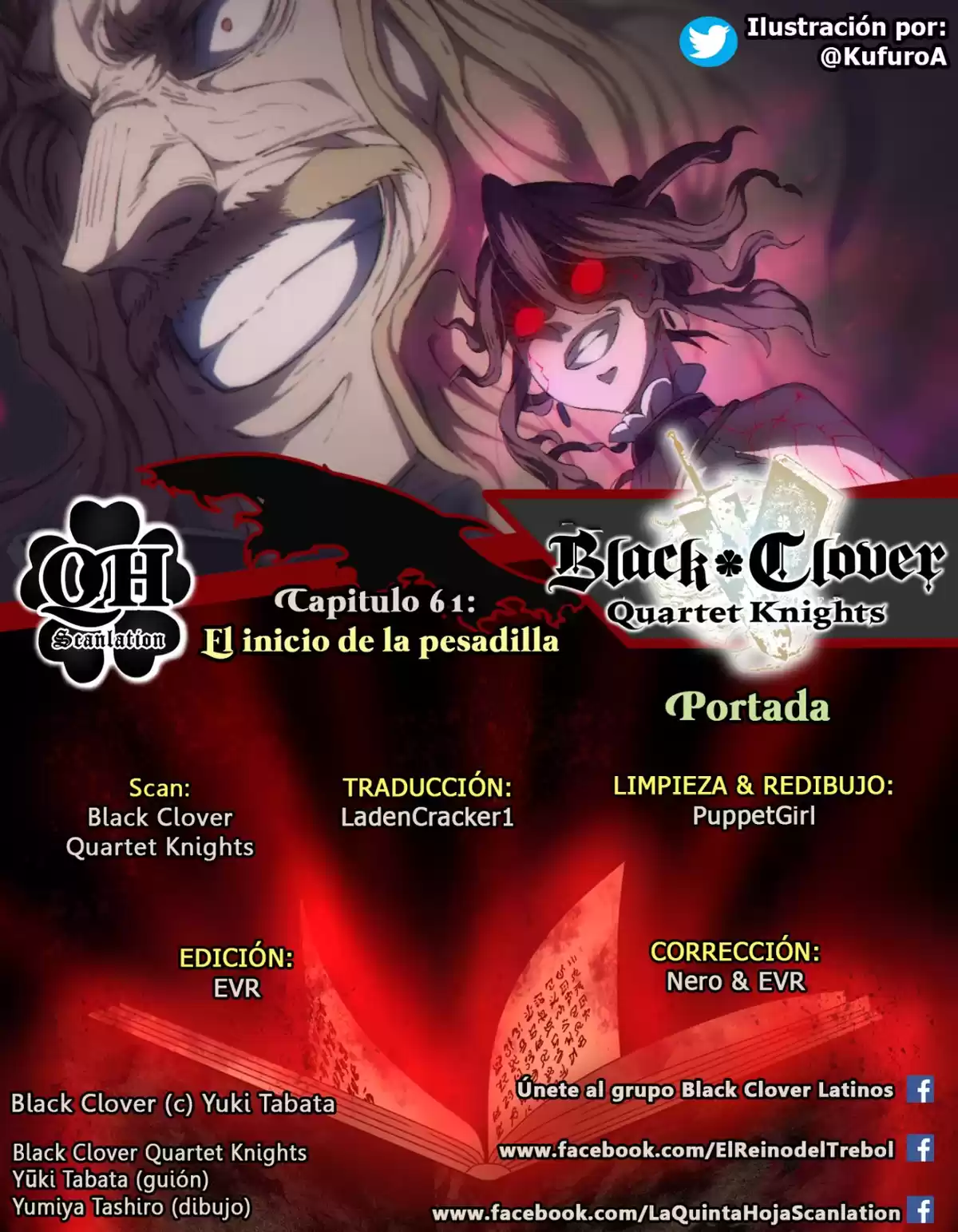 Black Clover: Quartet Knights Capitulo 61: El inicio de la pesadilla página 1