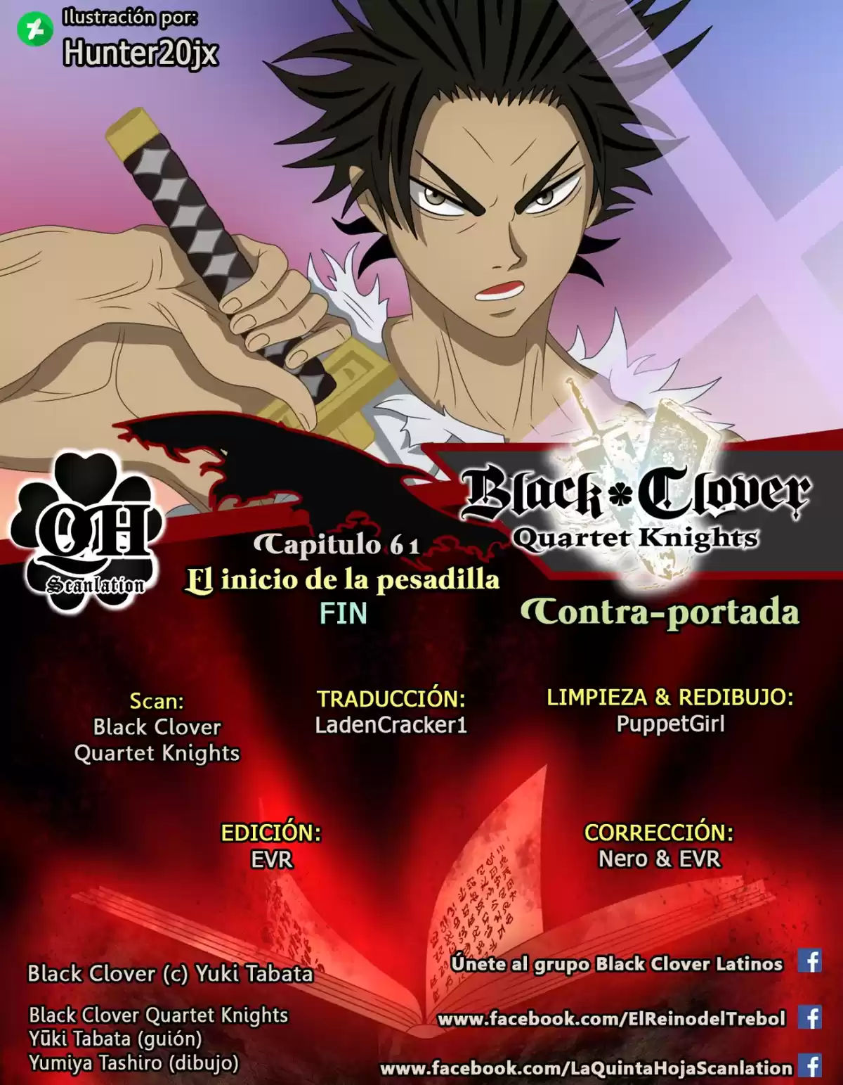 Black Clover: Quartet Knights Capitulo 61: El inicio de la pesadilla página 9