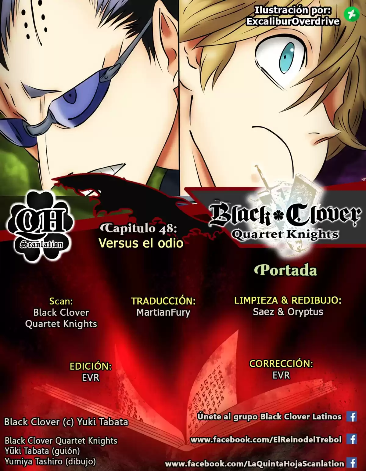 Black Clover: Quartet Knights Capitulo 48: Versus el odio página 1