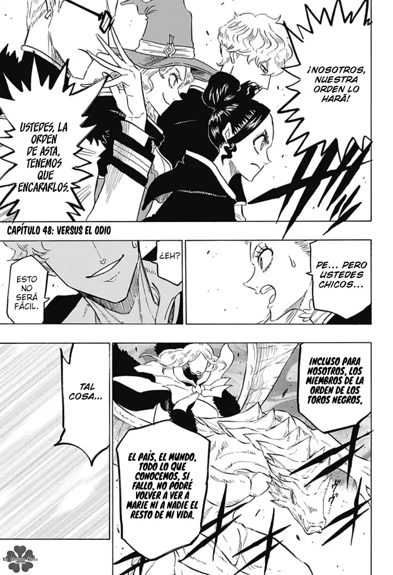 Black Clover: Quartet Knights Capitulo 48: Versus el odio página 2