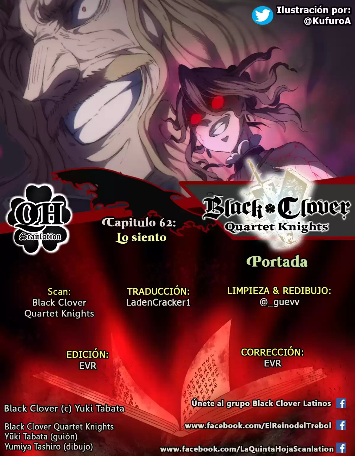 Black Clover: Quartet Knights Capitulo 62: Lo siento página 1