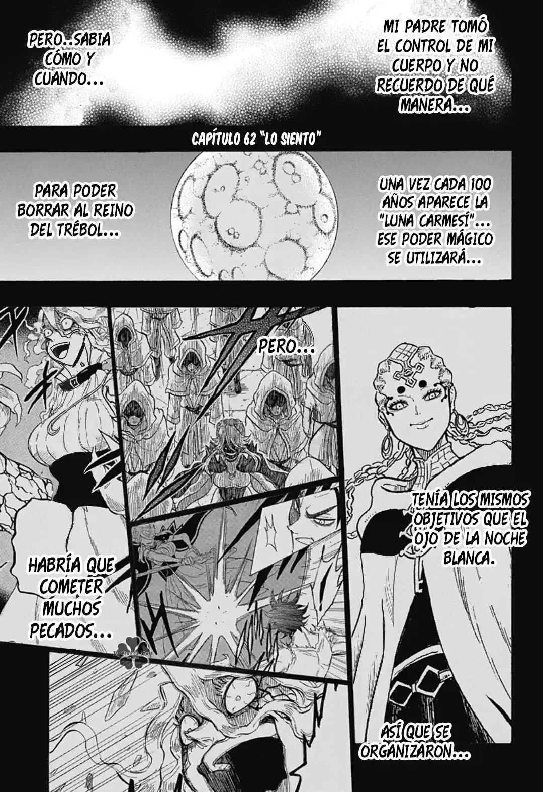 Black Clover: Quartet Knights Capitulo 62: Lo siento página 2