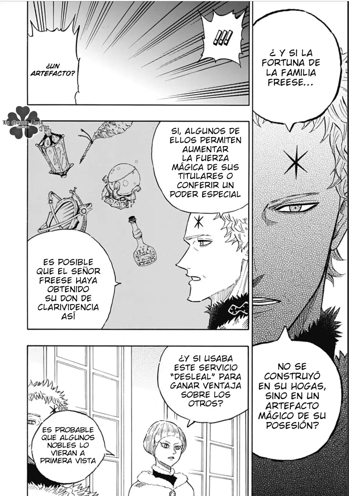 Black Clover: Quartet Knights Capitulo 12: Reunión estratégica página 3