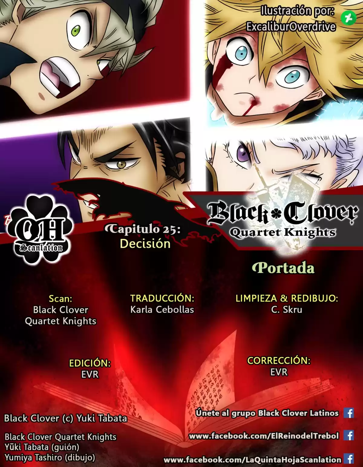 Black Clover: Quartet Knights Capitulo 25: Decisión página 1