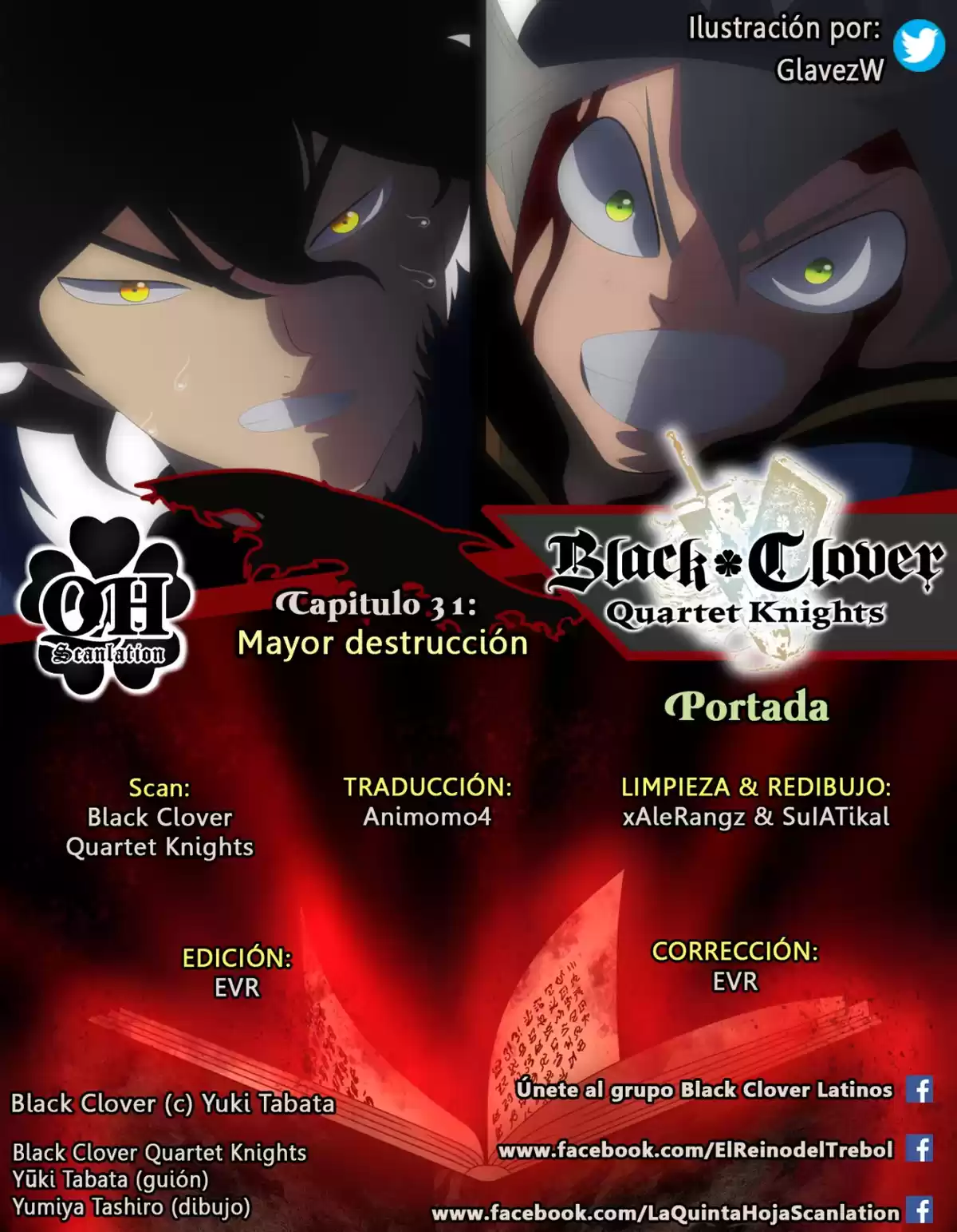 Black Clover: Quartet Knights Capitulo 31: Mayor destrucción página 1