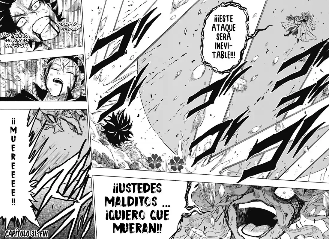 Black Clover: Quartet Knights Capitulo 31: Mayor destrucción página 11