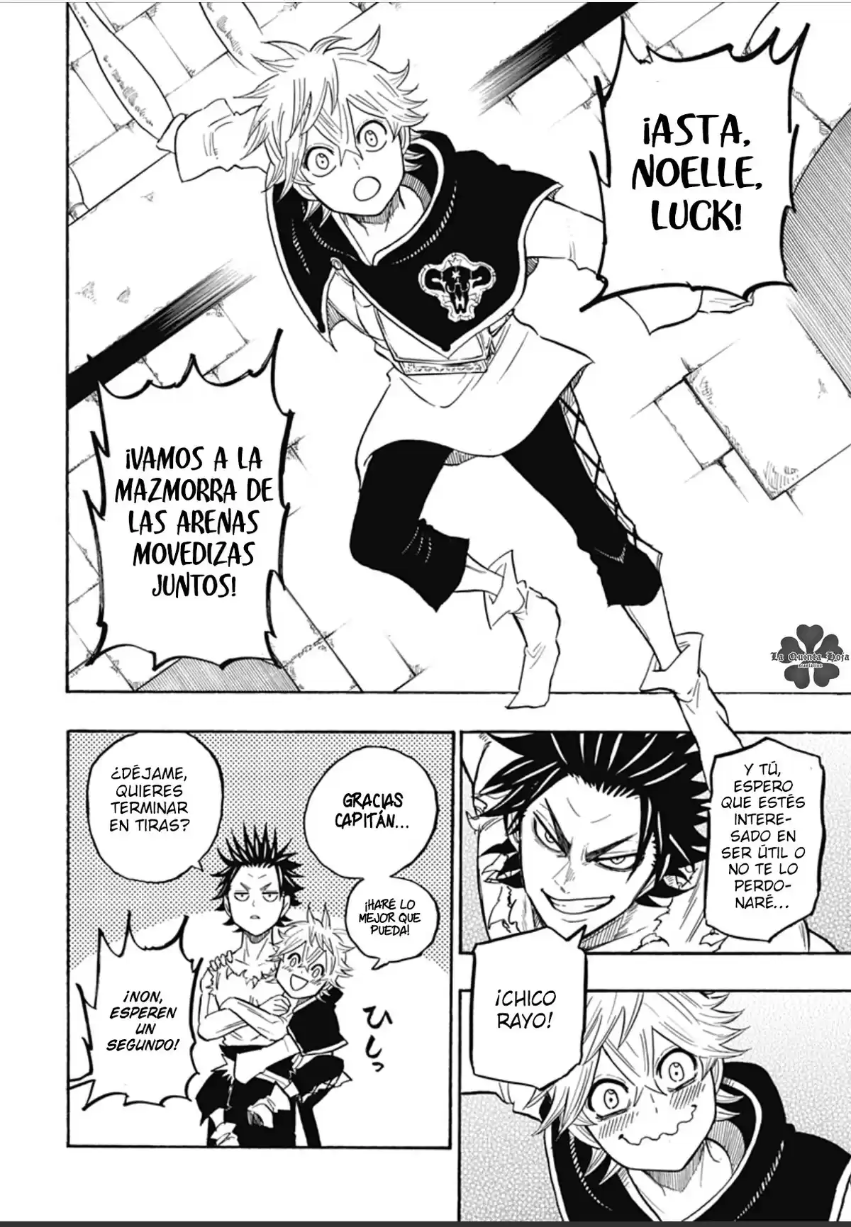 Black Clover: Quartet Knights Capitulo 16: Chico rayo página 9