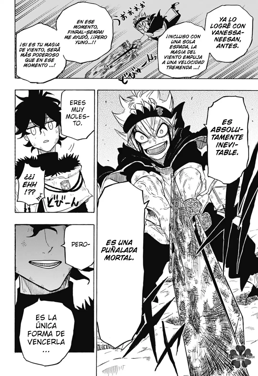 Black Clover: Quartet Knights Capitulo 30: Golpe mortal página 3