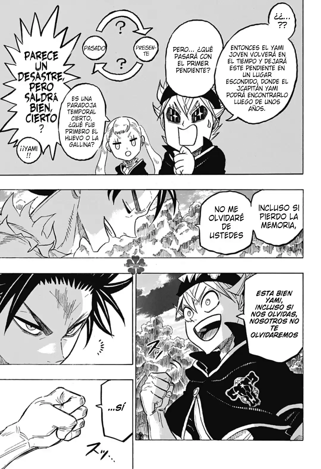 Black Clover: Quartet Knights Capitulo 69: A su tiempo original página 4