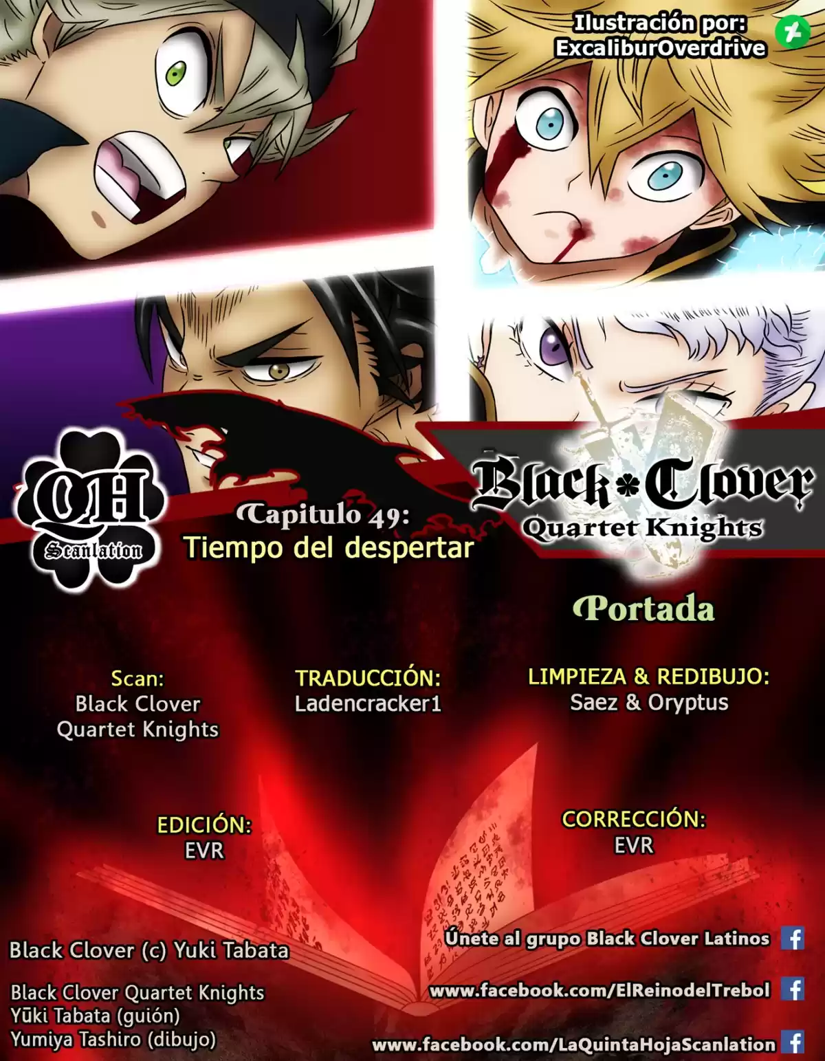 Black Clover: Quartet Knights Capitulo 49: Tiempo de despertar página 1