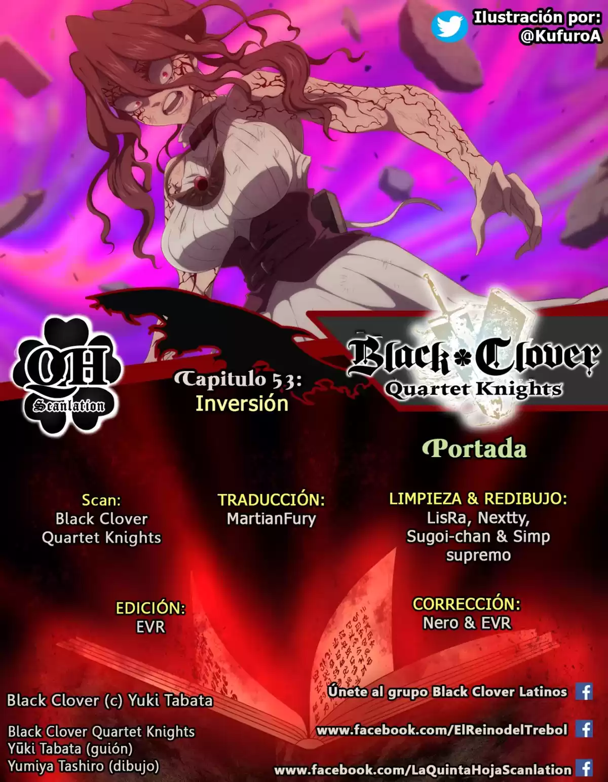 Black Clover: Quartet Knights Capitulo 53: Inversión página 1