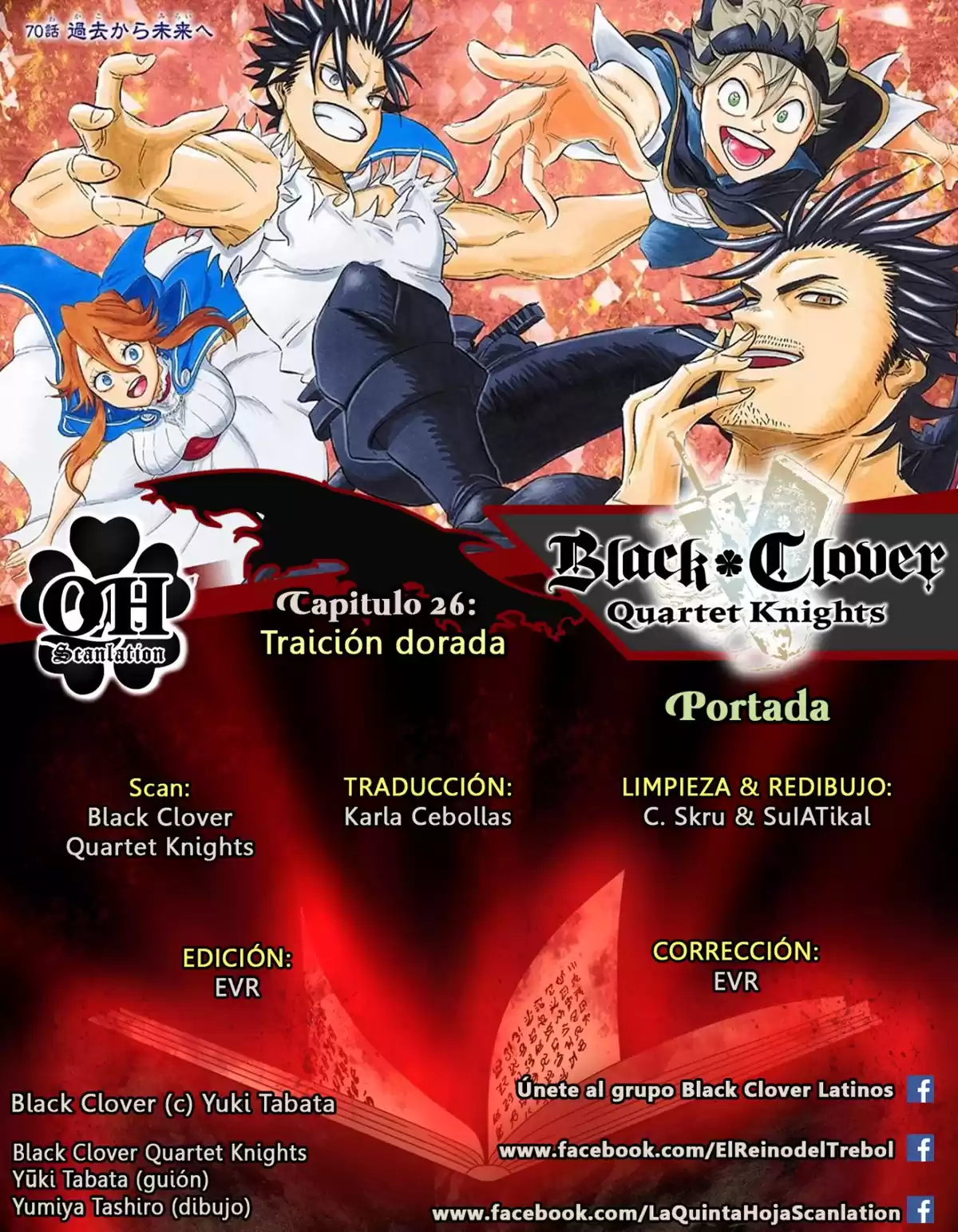 Black Clover: Quartet Knights Capitulo 26: Traición dorada página 1