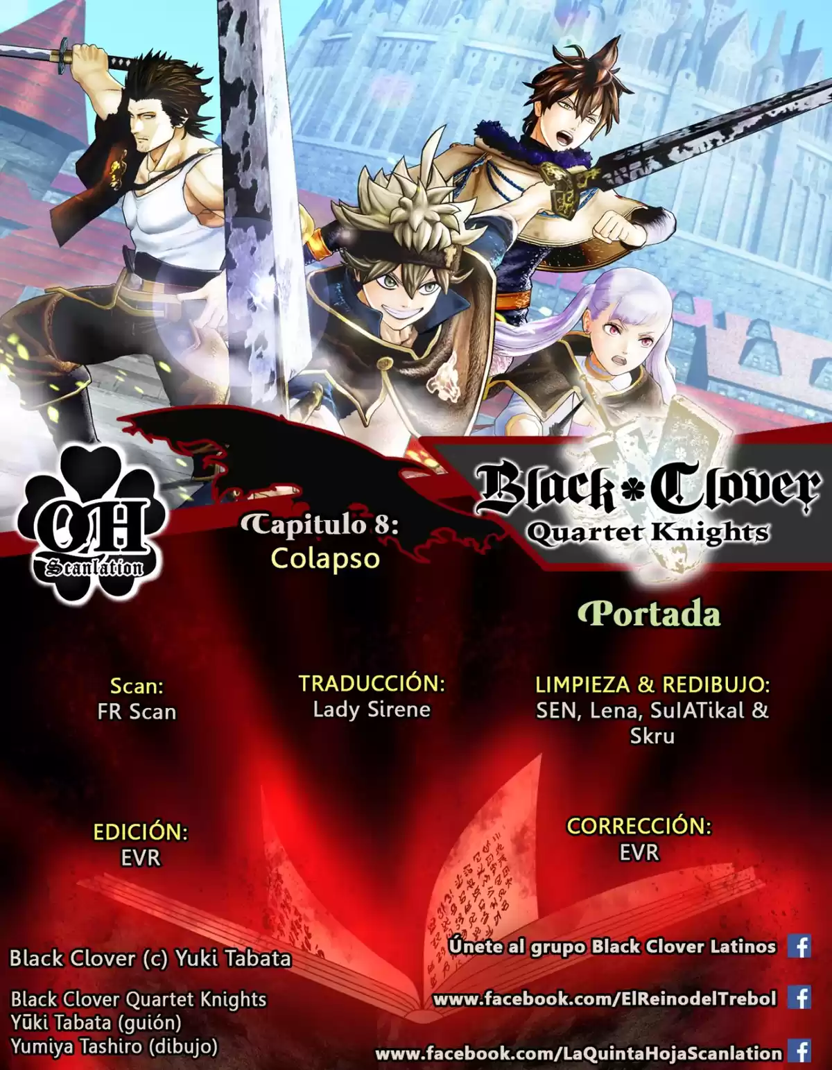 Black Clover: Quartet Knights Capitulo 8: Colapso página 1