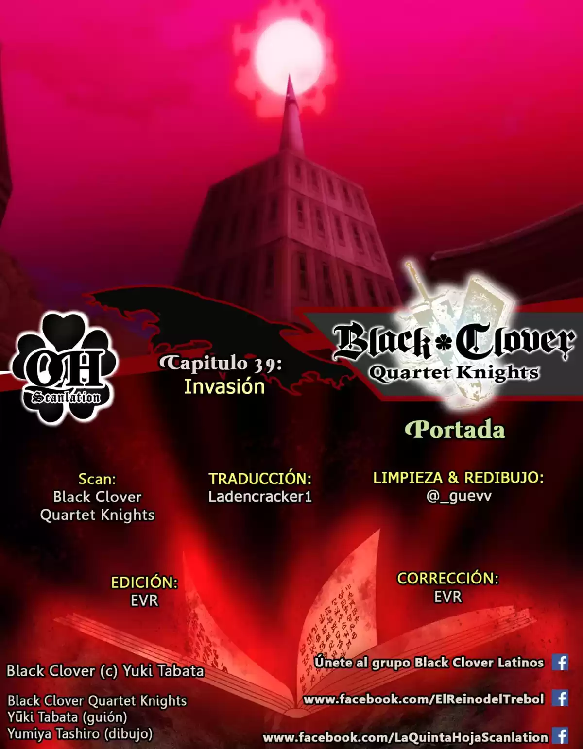 Black Clover: Quartet Knights Capitulo 39: Invasión página 1