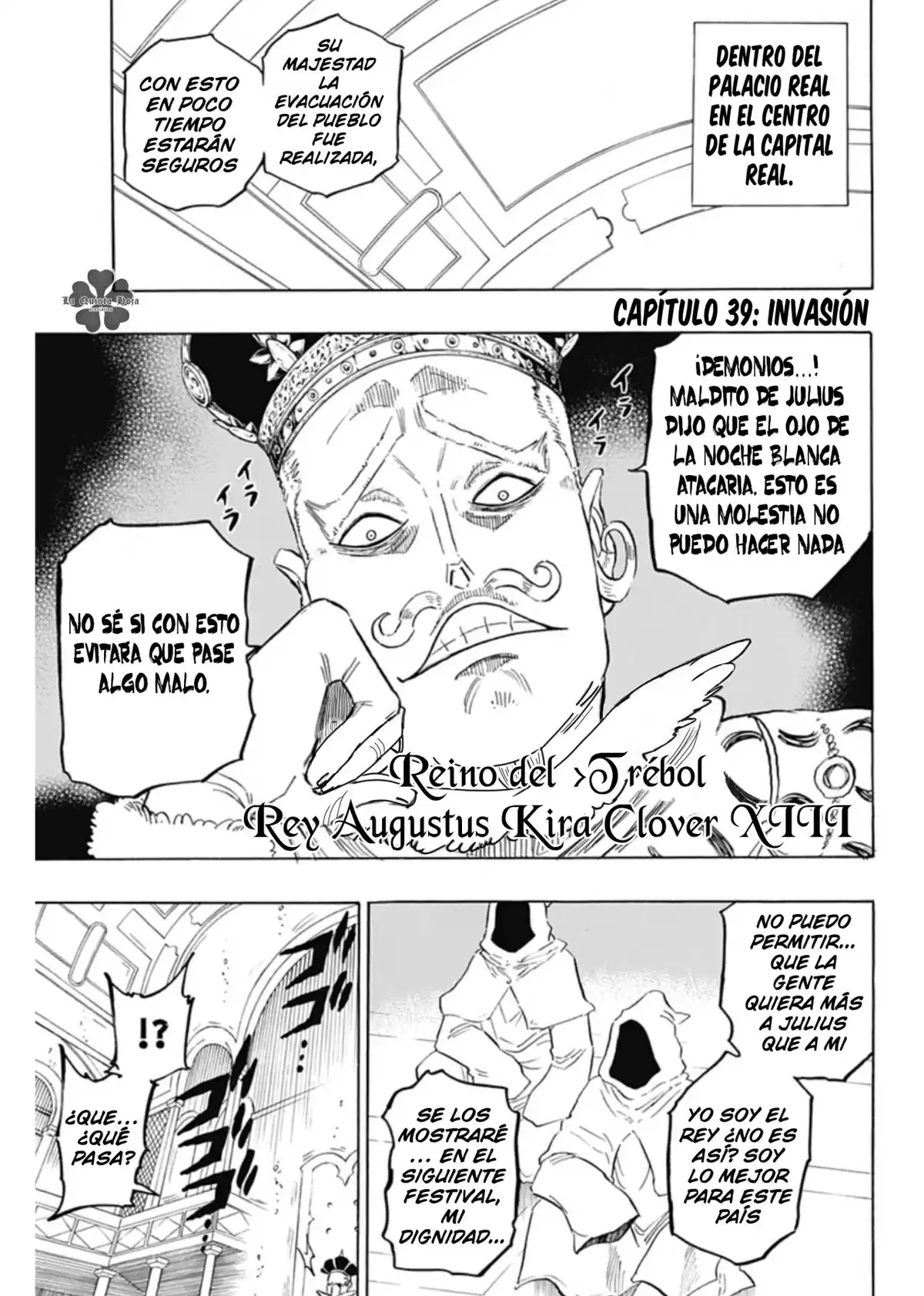 Black Clover: Quartet Knights Capitulo 39: Invasión página 2