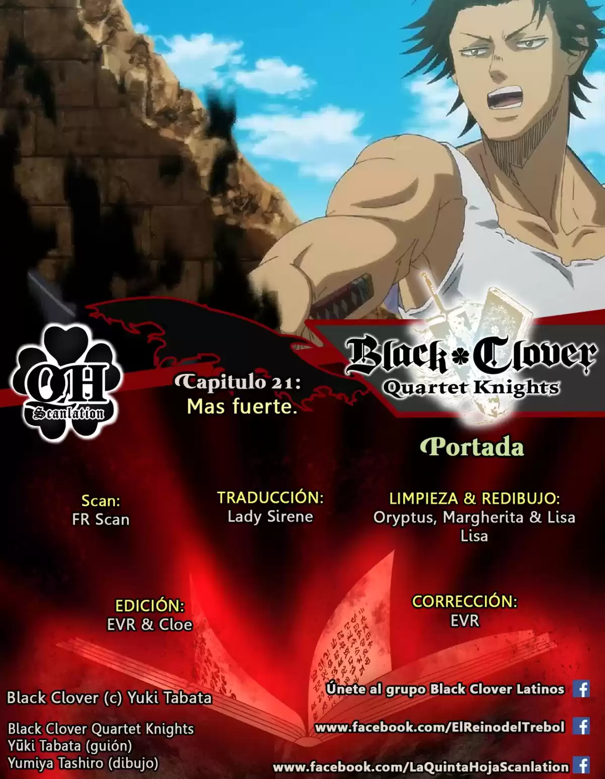 Black Clover: Quartet Knights Capitulo 22: Más fuerte página 1