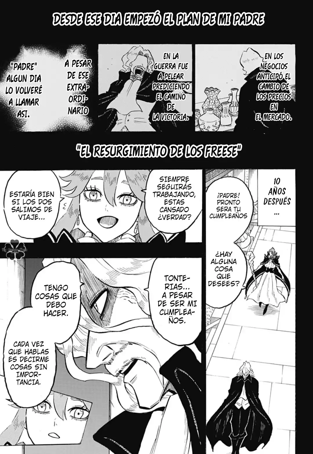 Black Clover: Quartet Knights Capitulo 59: Otra historia página 9