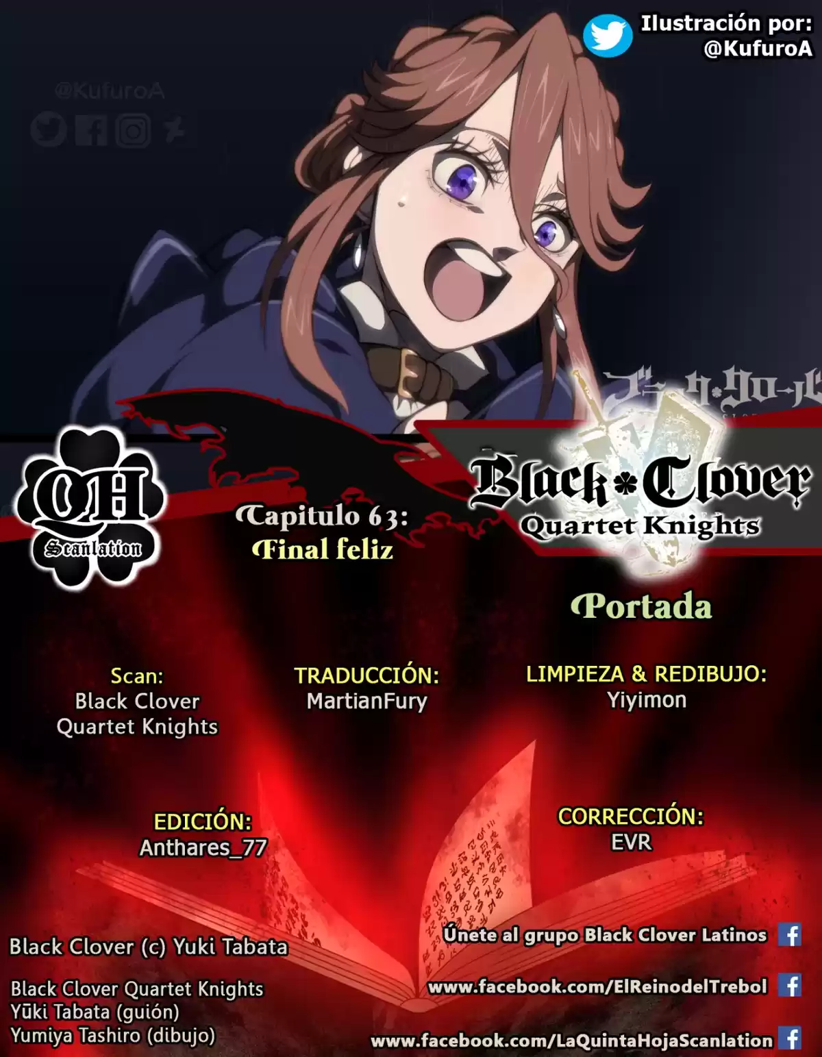 Black Clover: Quartet Knights Capitulo 63: Final feliz página 1