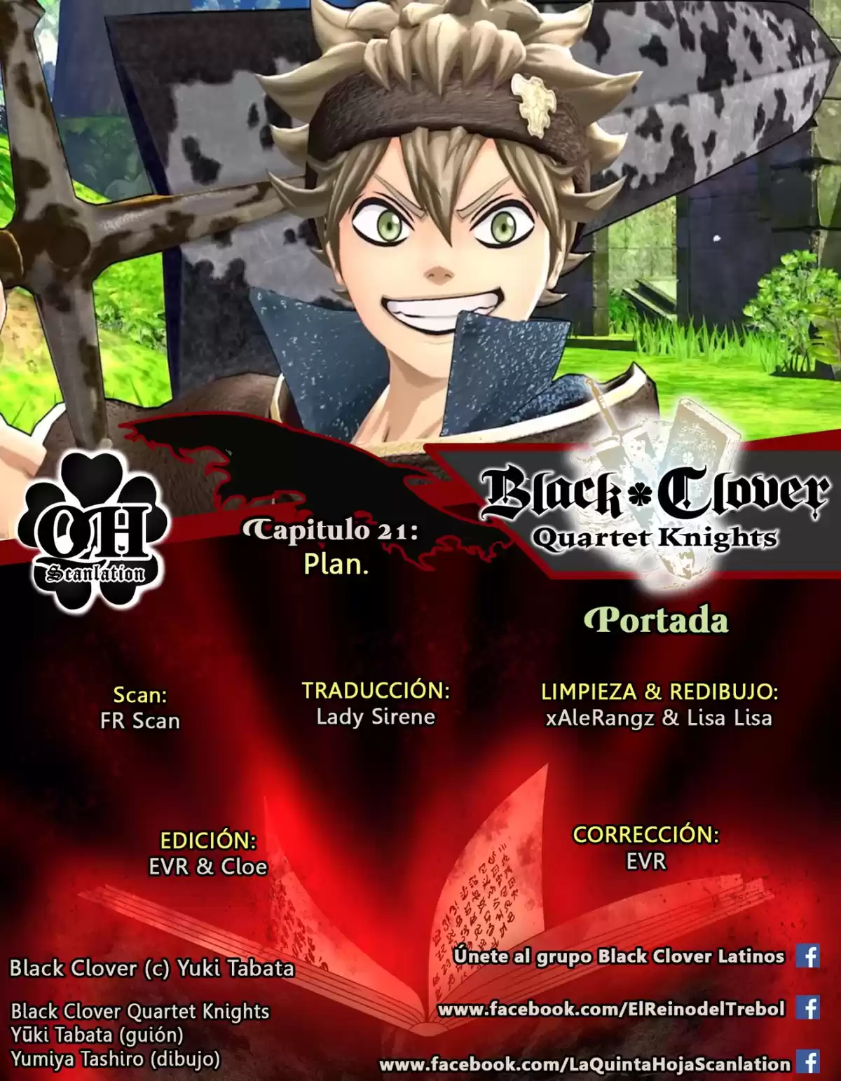 Black Clover: Quartet Knights Capitulo 21: Plan página 1