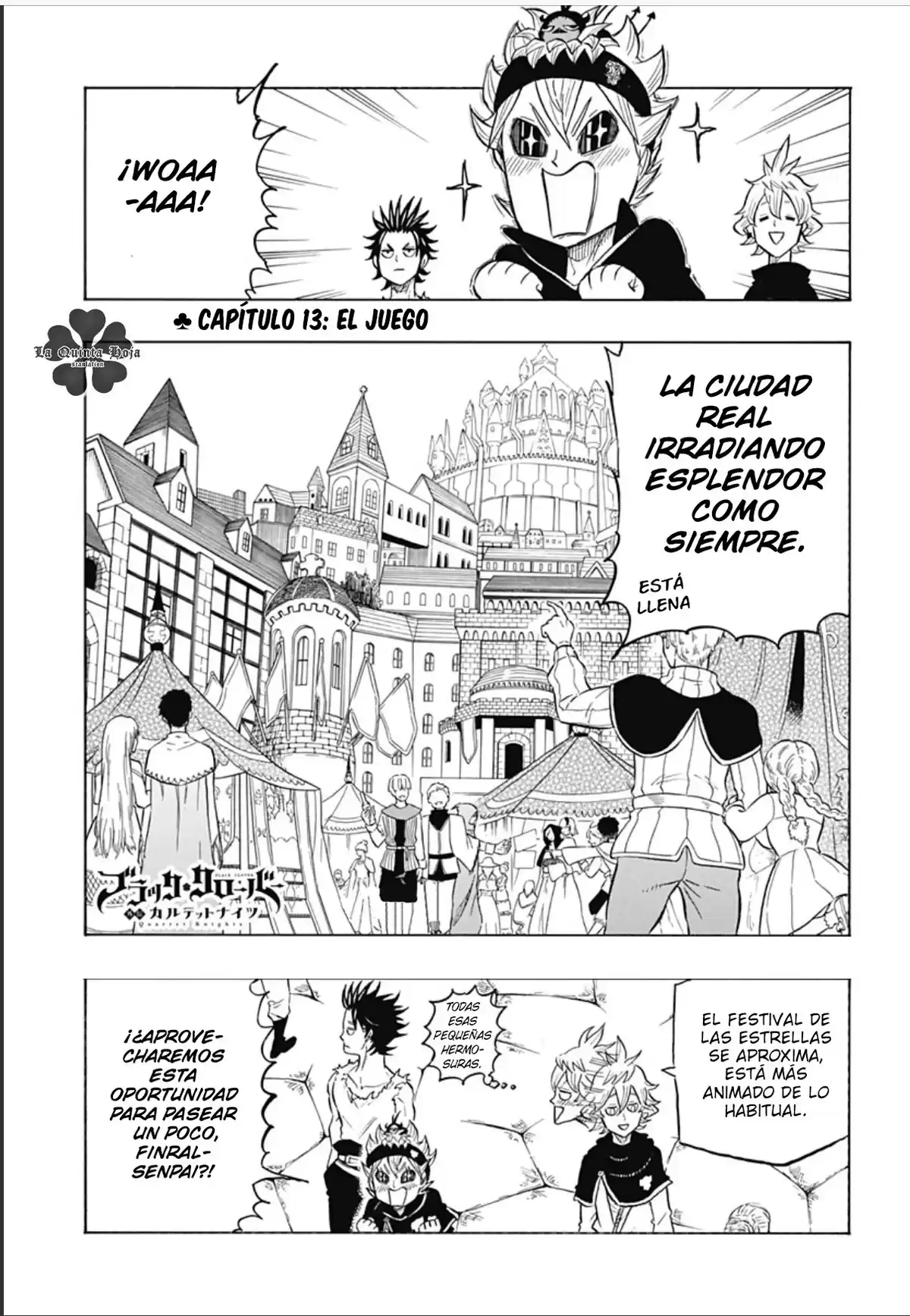 Black Clover: Quartet Knights Capitulo 13: El juego página 2