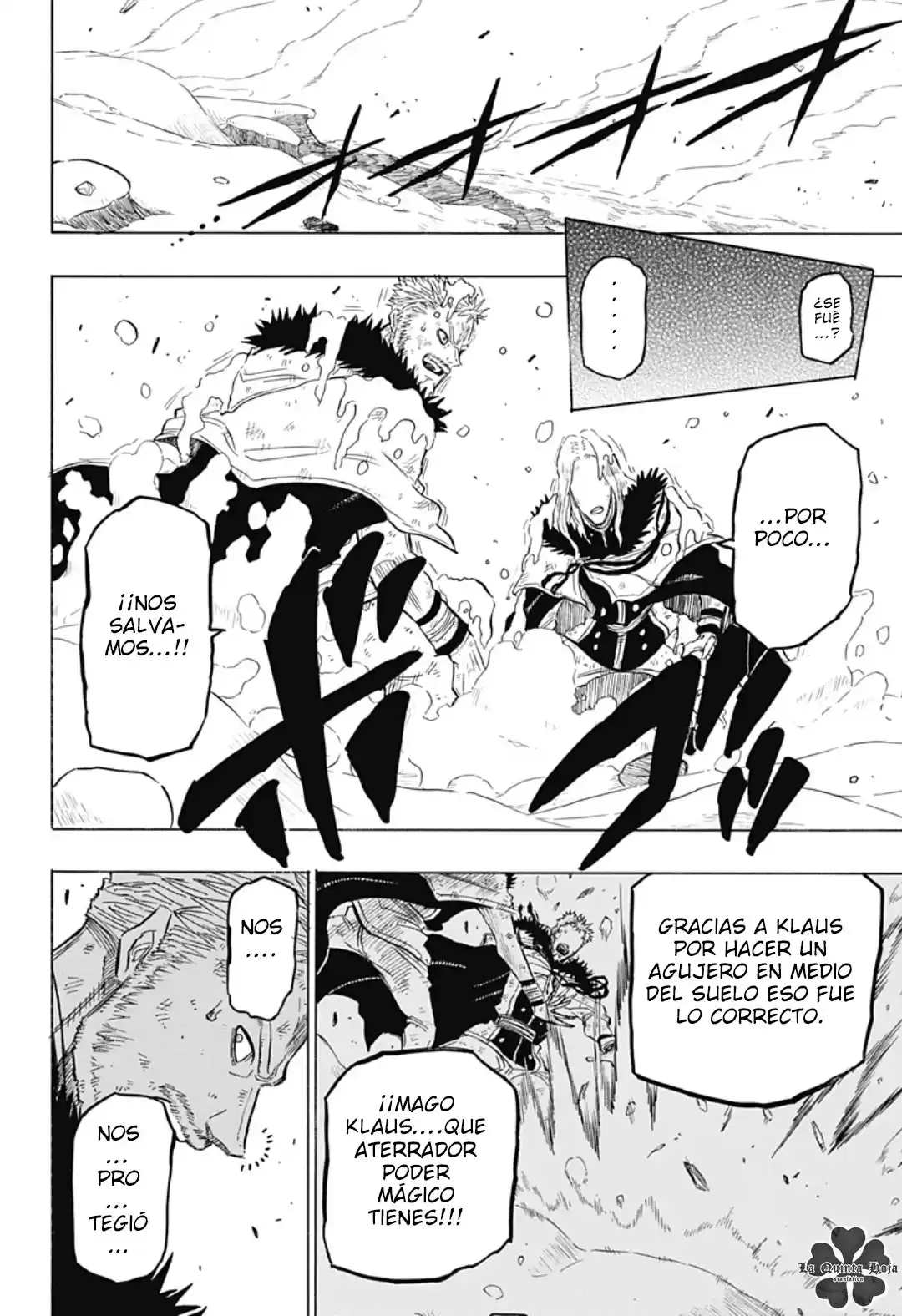 Black Clover: Quartet Knights Capitulo 32: Impotente página 10