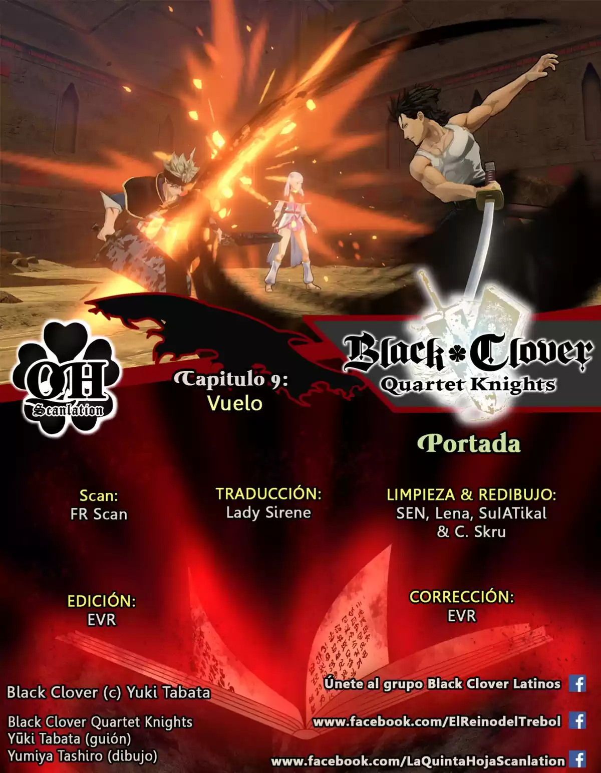 Black Clover: Quartet Knights Capitulo 9: Vuelo página 1