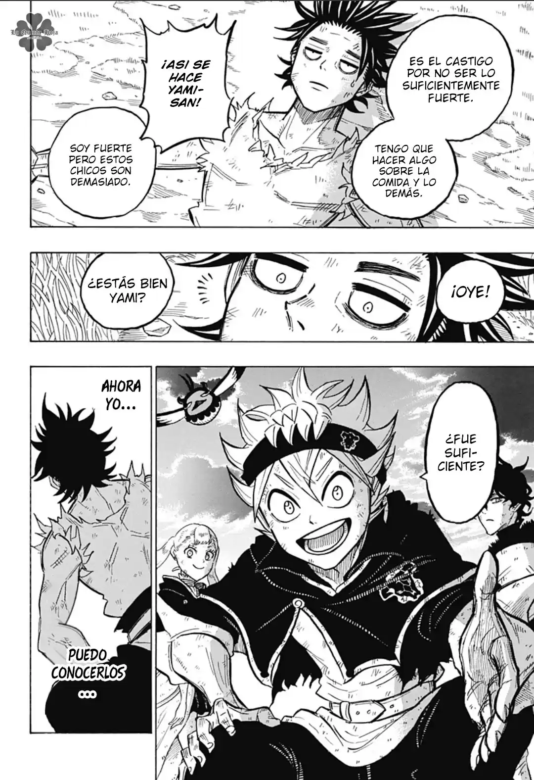 Black Clover: Quartet Knights Capitulo 68: Reencuentro página 11