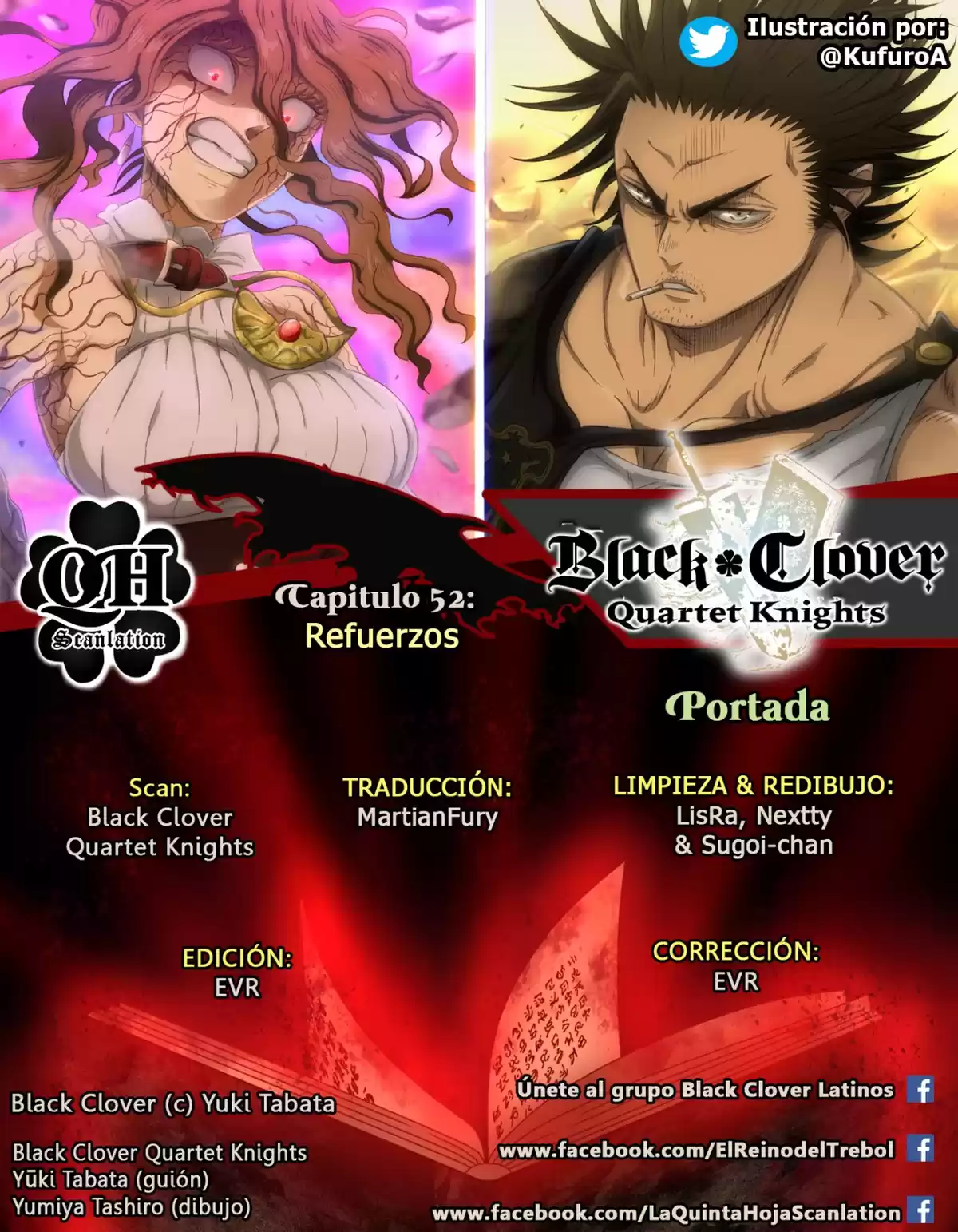 Black Clover: Quartet Knights Capitulo 52: Refuerzos página 1