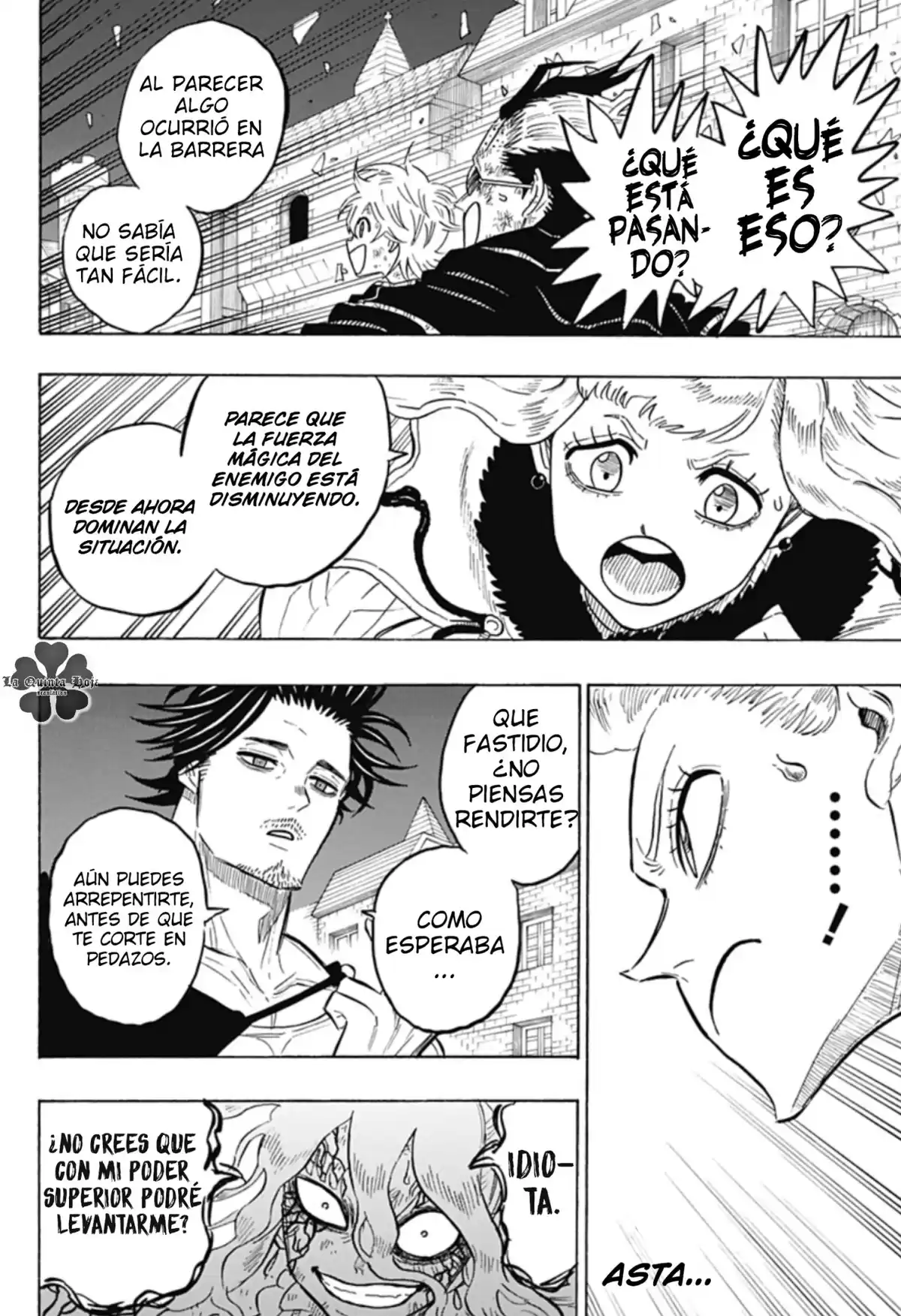 Black Clover: Quartet Knights Capitulo 52: Refuerzos página 7