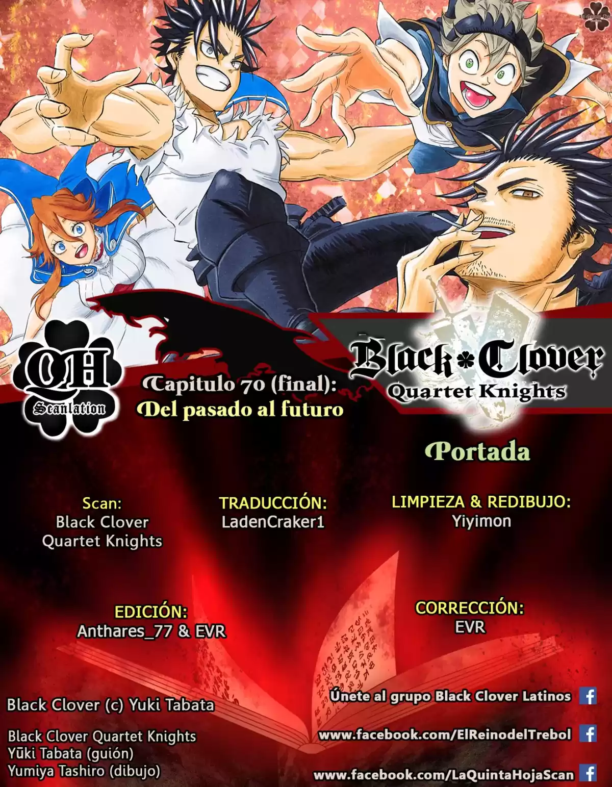 Black Clover: Quartet Knights Capitulo 70: Del pasado al futuro (Capítulo final) página 1