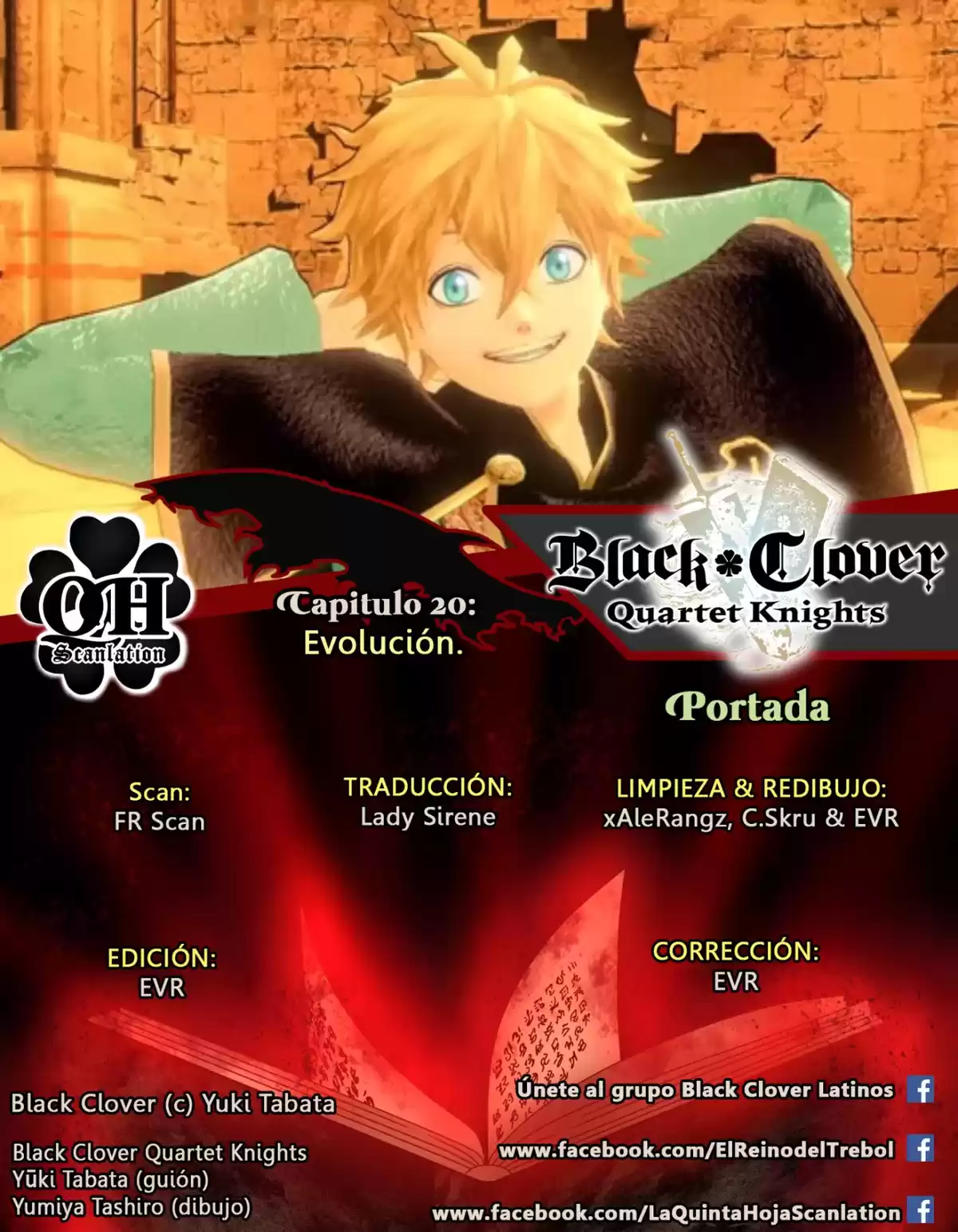 Black Clover: Quartet Knights Capitulo 20: Evolución página 1