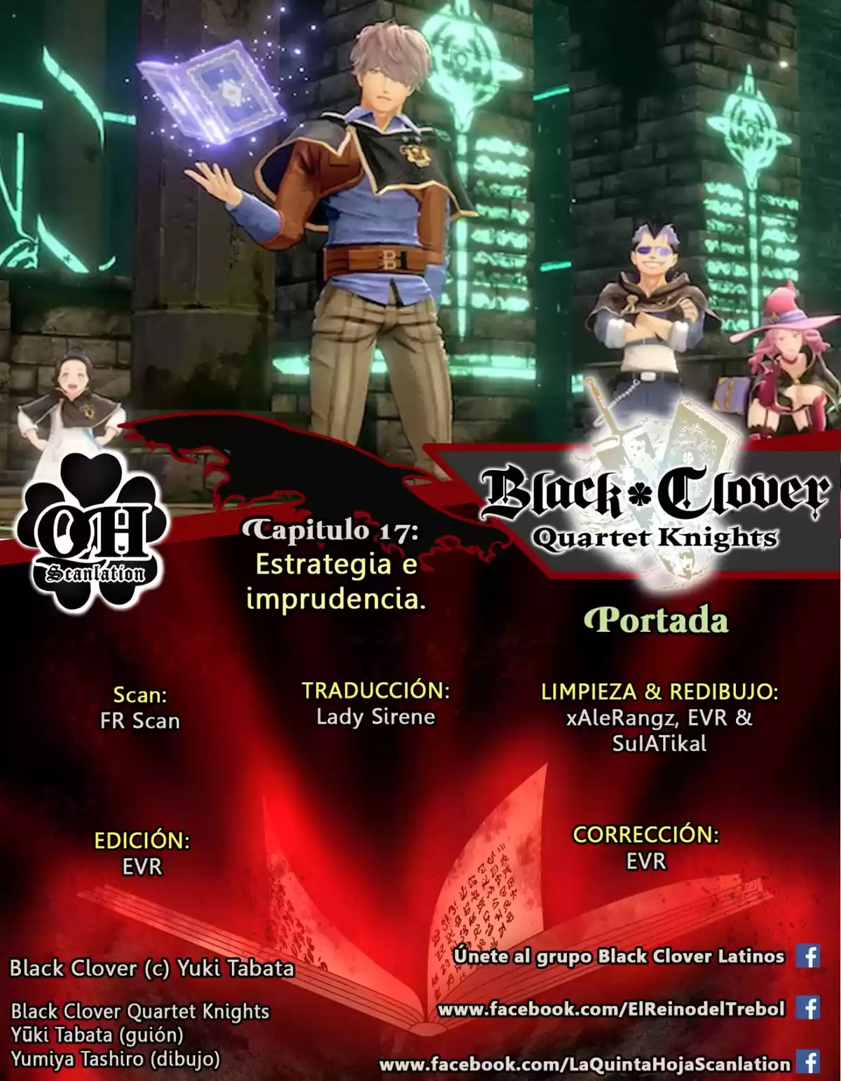 Black Clover: Quartet Knights Capitulo 17: Estrategia e imprudencia página 1